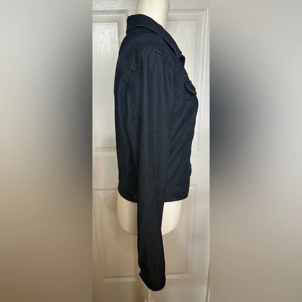 Tahari Jacket Blue Jean Size 8